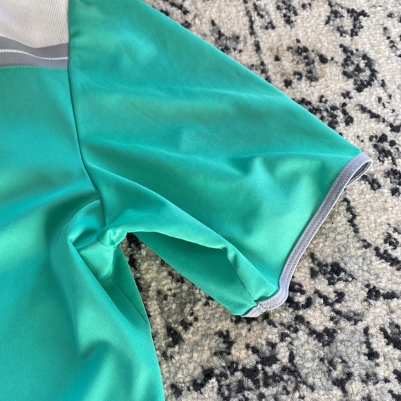 EUC - Men’s - Medium - Adidas Golf Polo (Teal) - Picture 4 of 5